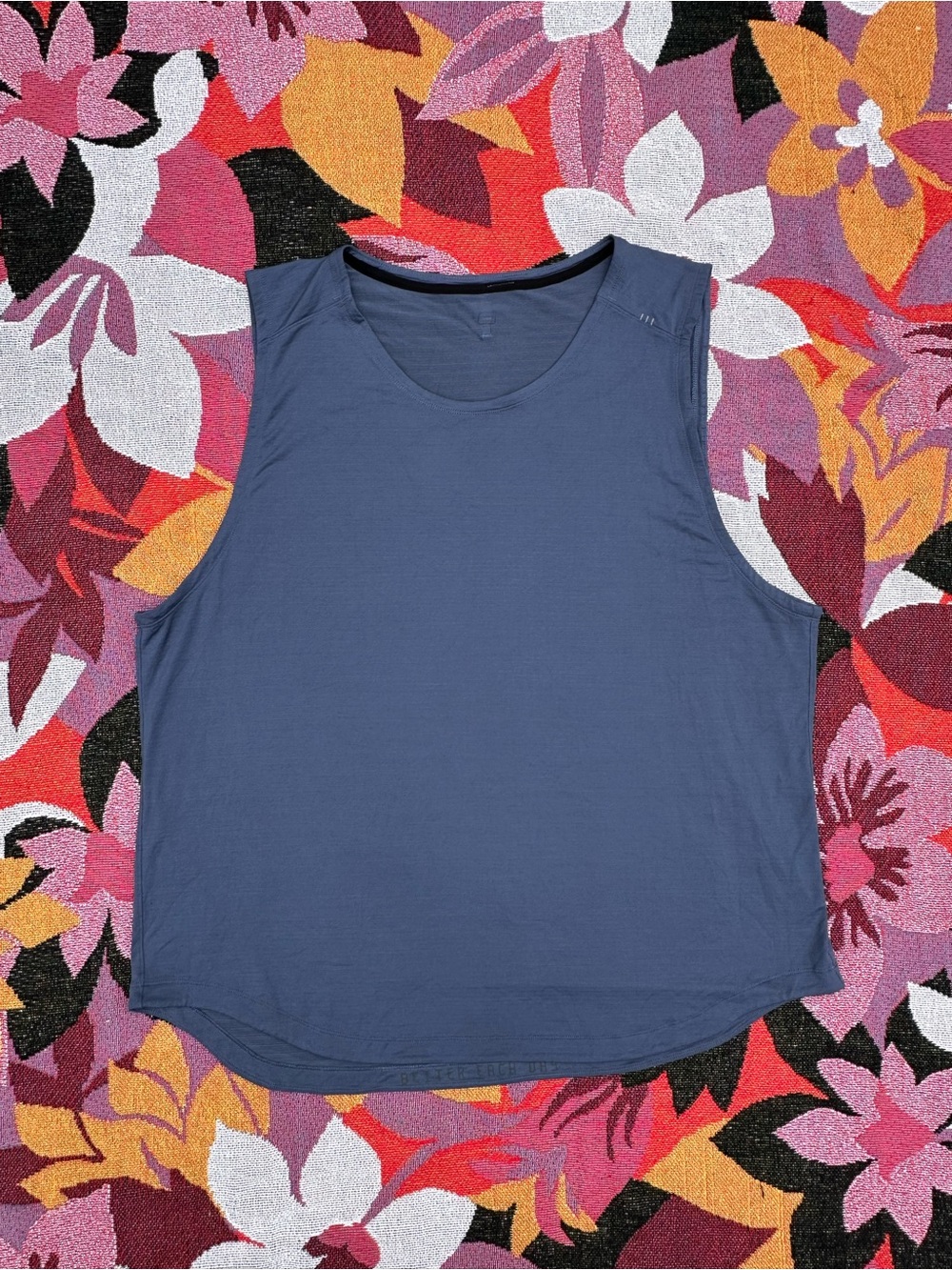 Lululemon Men's Drysense Sleeveless Tank Top Dark Blue